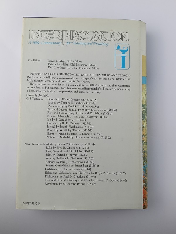 Romans: Interpretation: A Bible Commentary for Teaching and Preaching (Hardcover gallery