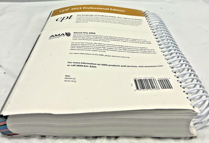 CPT 2023 Professional Edition Spiralbound by AMA *Like New gallery