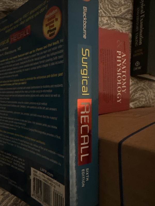 Recall Ser.: Surgical Recall by Lorne H. Blackbourne (2011, Trade Paperback) gallery