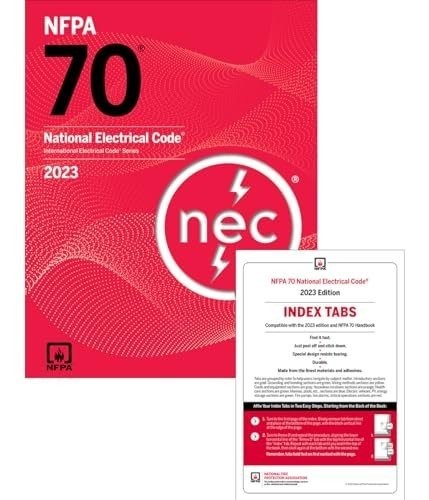 NFPA 70, National Electrical Code (2023) with Self-Adhesive Index Tabs gallery