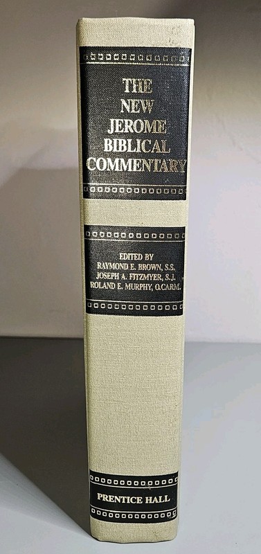 The New Jerome Biblical Commentary 1990 Hardcover Prentice Hall