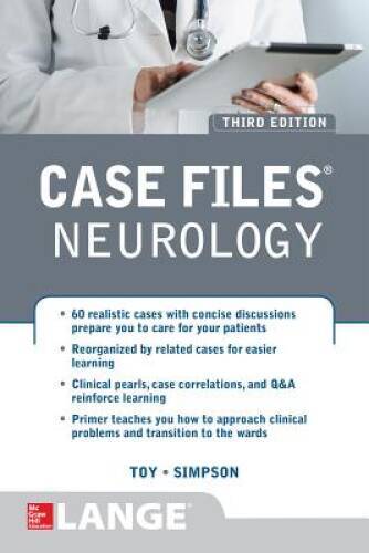 Case Files Neurology, Third Edition – Paperback By Toy, Eugene – GOOD