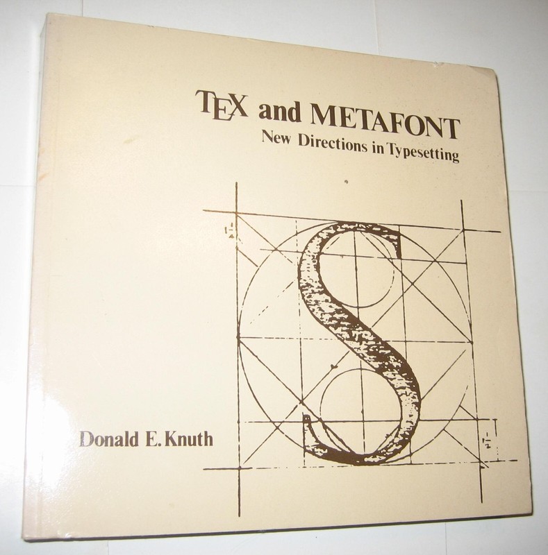 Tex and Metafont New Directions in Typesetting SC Donald E Knuth 1979 1st print