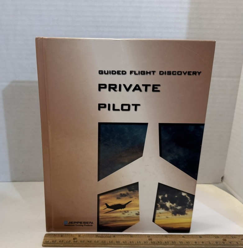 Jeppesen Private Pilot Guided Flight Discovery Textbook Hardcover 2004