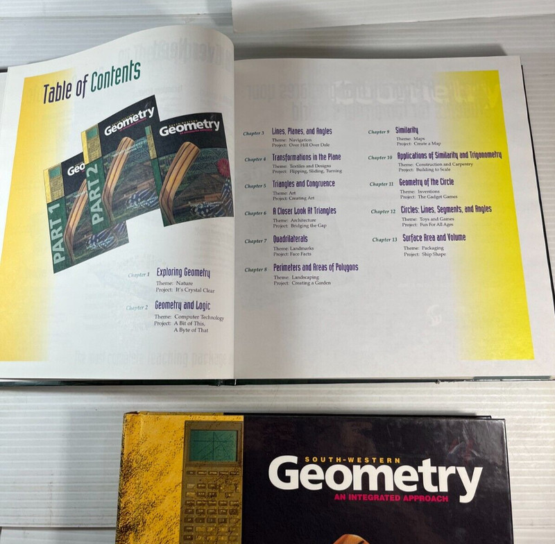 South-Western Geometry An Integrated Approach 1998 Teacher Bundle 0538675233 gallery