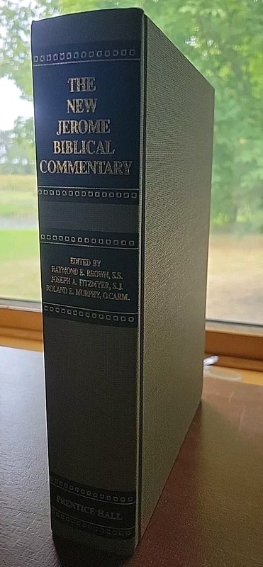 The New Jerome Biblical Commentary, 1990 Edition, HB, No DJ, Catholic gallery