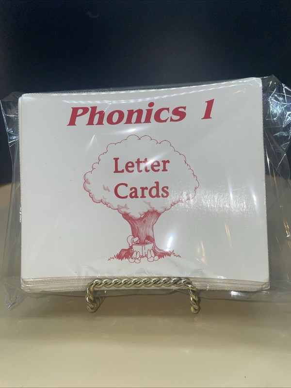 SAXON PHONICS & SPELLING / LETTER CARD DECK / 77 CARDS / GRADE 1