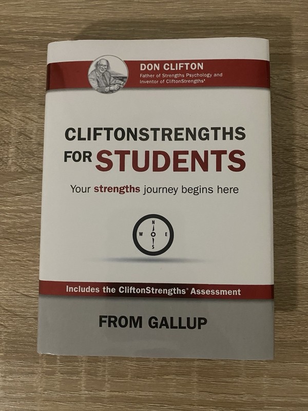 CliftonStrengths for Students by Gallup (2017, Hardcover) NO ACCESS CODE