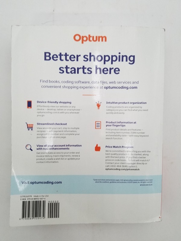 Optum ICD-10-CM For Professional for Physicians 2026 - 9798889520474 gallery