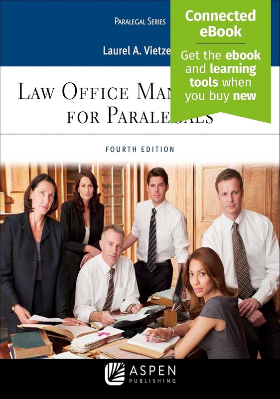 Aspen Paralegal Ser.: Law Office Management for Paralegals by Laurel A. Vietzen