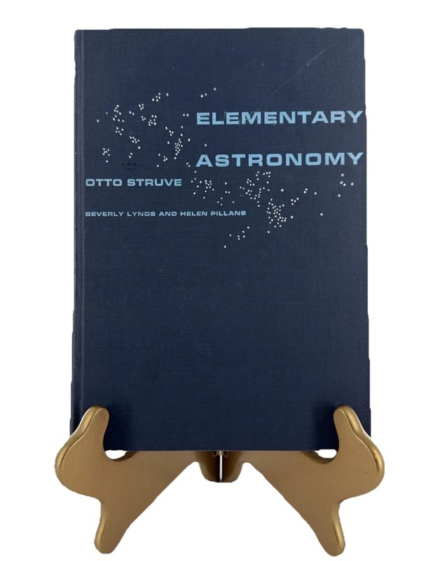 Vtg Elementary Astronomy 1959 Otto Struve, Beverly Lynds, and Helen Pillans HC gallery