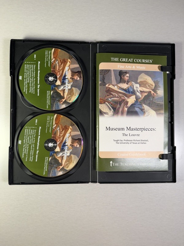 Great Courses - Museum Masterpieces : The Louvre (2006, DVD) DVDS & Guidebook gallery