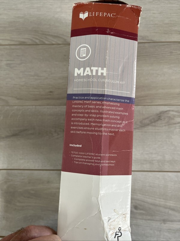AOP Lifepac Math Curriculum Kit 3rd Grade Textbook Mathematics Book gallery