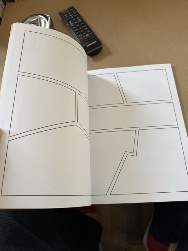 Blank Comic Book: Draw Your Own Manga! (84 Blank Pages of 21 Different Templates gallery