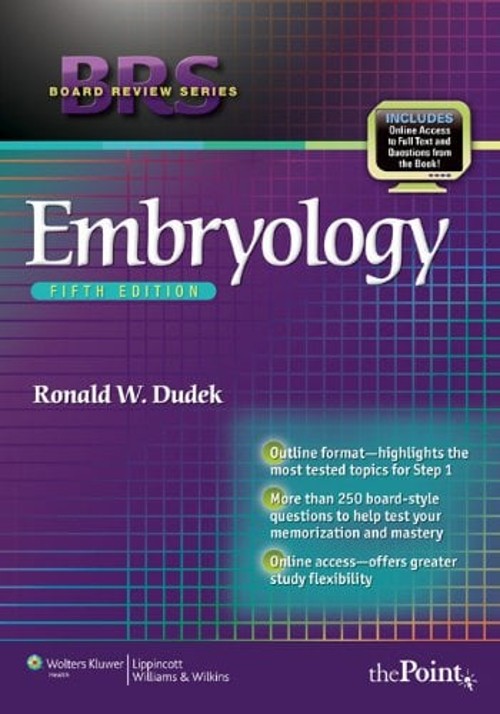 Embryology Paperback Ronald W. Dudek