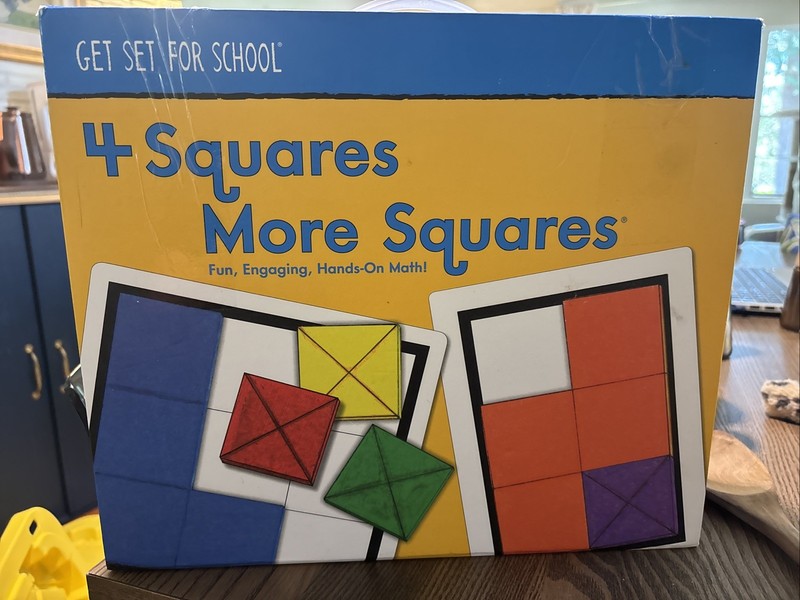 4 Squares More Squares by Get Set For School Learning Without Tears