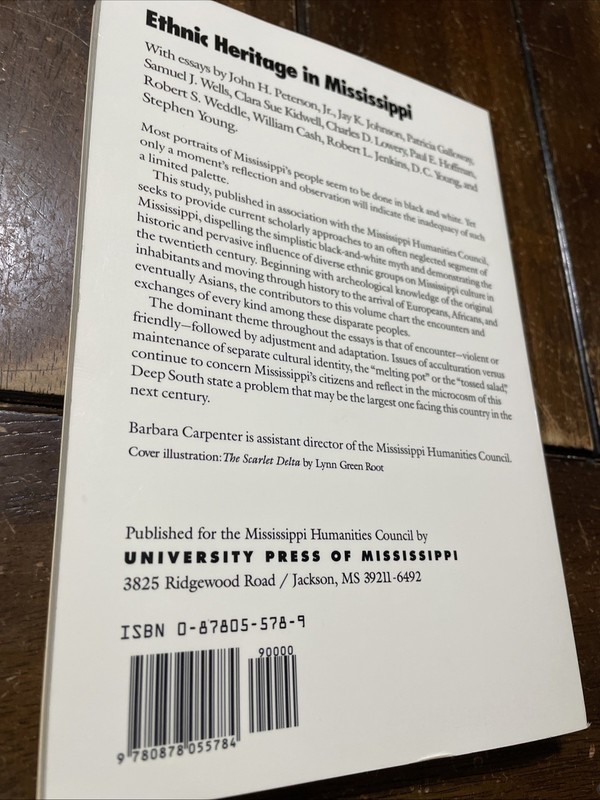Ethnic Heritage in Mississippi, Paperback by Carpenter, Barbara (EDT), Like N... gallery
