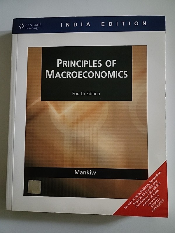* INDIA EDITION * Principles of Macroeconomics, Mankiw, Gregory