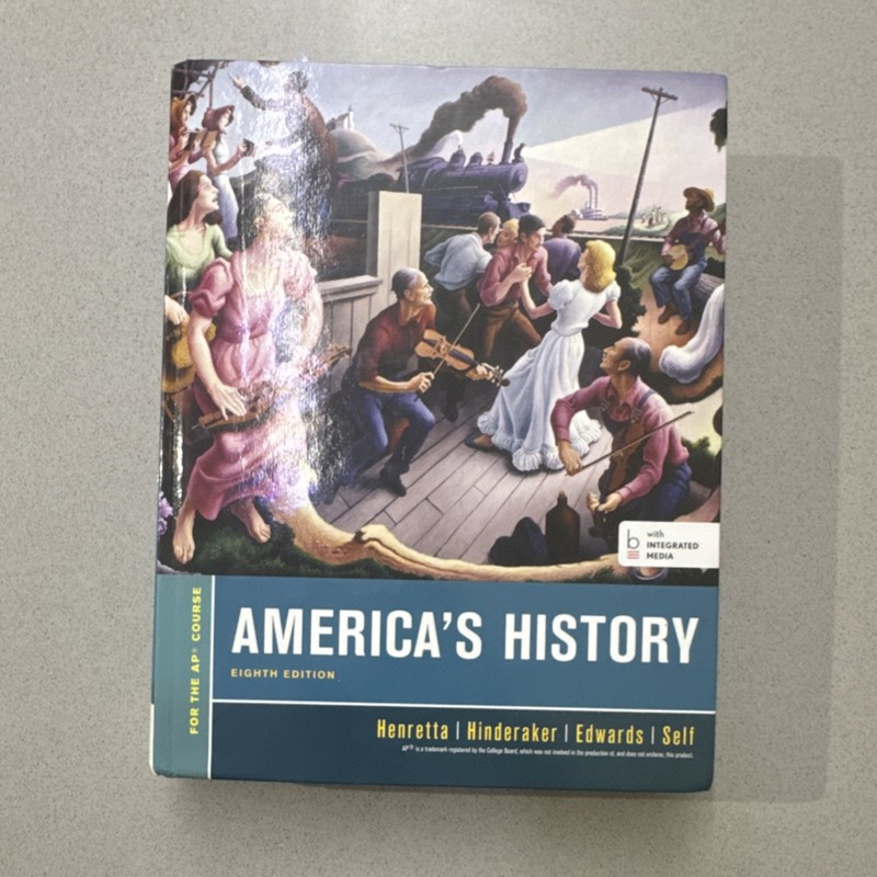 Bedford/St. Martin’s America’s History AP 8th Ed Hardcover w/ Media Henretta