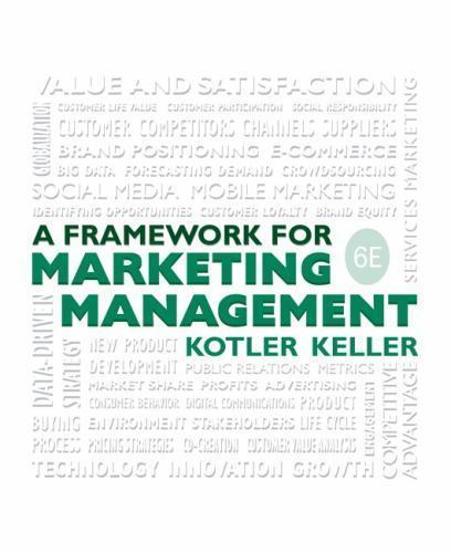 Framework for Marketing Management, Kotler, Philip,Keller, Kevin, Acceptable Boo