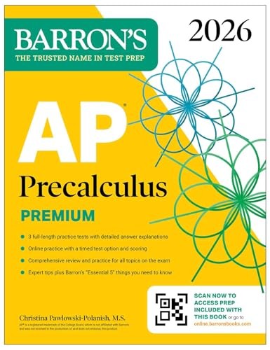 AP Precalculus Premium 2026 Pr – GOOD