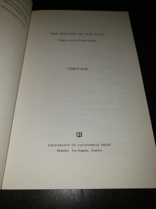 Transformation of the Classical Heritage Ser.: The Matter of the Gods : Religion gallery