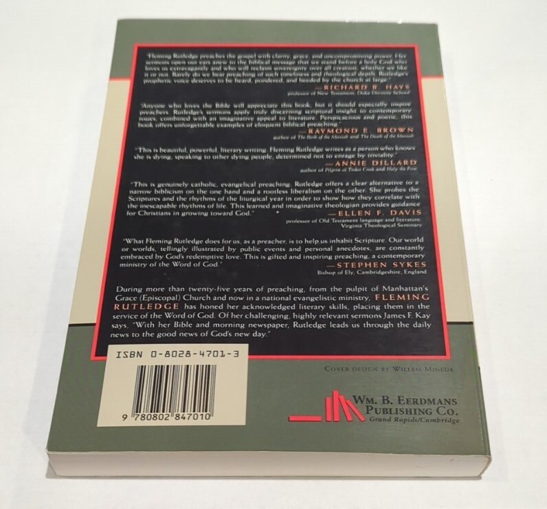The Bible and the New York Times by Fleming Rutledge (1999, Paperback) VG! gallery