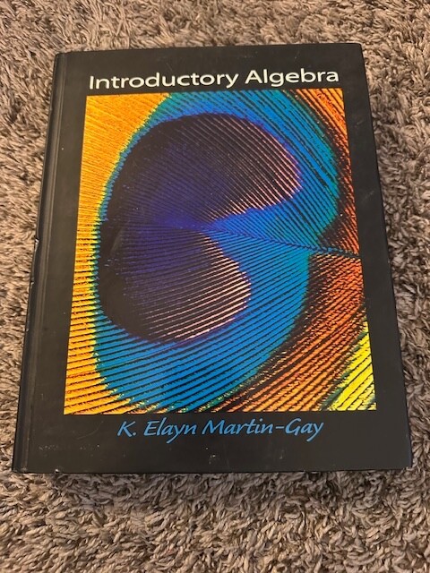 INTRODUCTORY ALGEBRA By K. Elayn Martin-gay (Discarded Library Book)