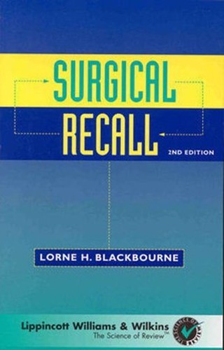 Surgical Recall (Recall Series), Blackbourne MD FACS,