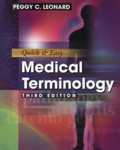 Quick & Easy Medical Terminology (Book with Audiocassette & CD-ROM for Windows..