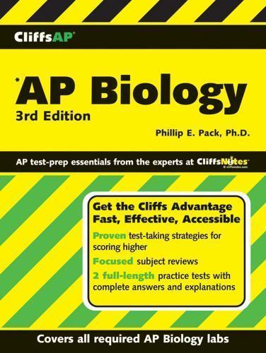 CliffsAP Biology, 3rd Edition (CliffsNotes AP) by Pack, Phillip E