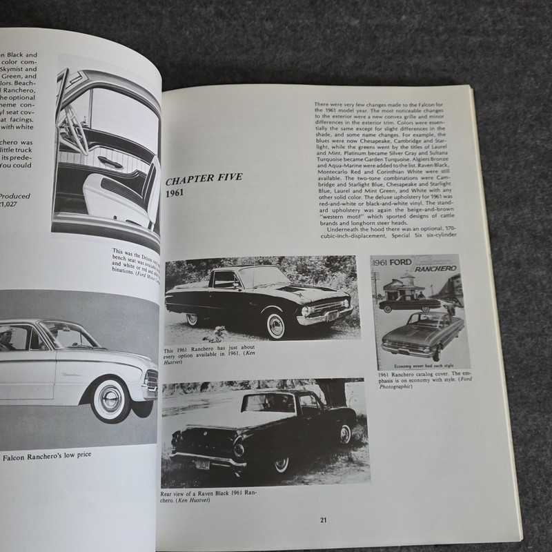 Ford Ranchero 1957-1979 Photofacts Bill Holder Bill Siura Classic Motorbooks gallery