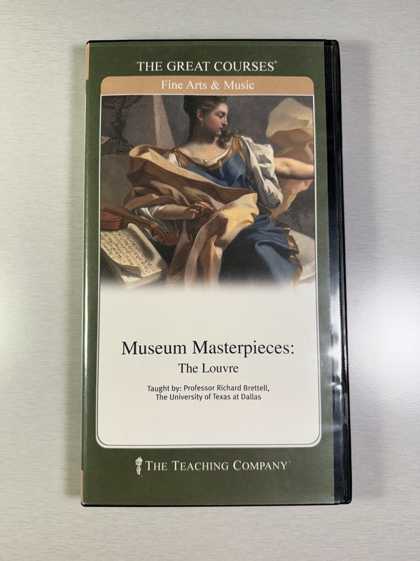Great Courses – Museum Masterpieces : The Louvre (2006, DVD) DVDS & Guidebook
