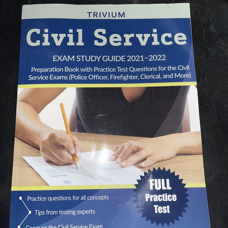 Civil Service Exam Study Guide 2021-2022: Preparation Book with Practice Test…