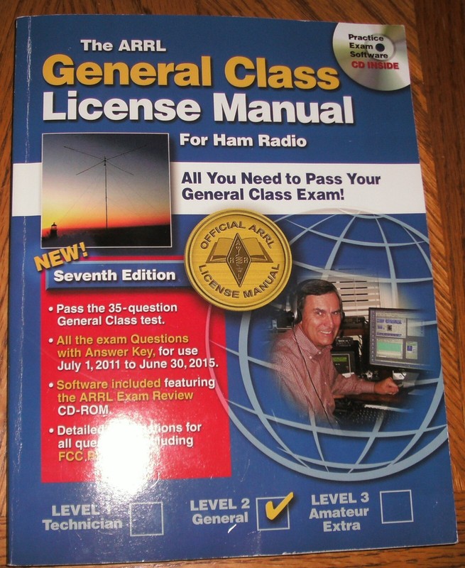 The ARRL General Class License Manual for Ham Radio LEVEL 2 with sealed CD