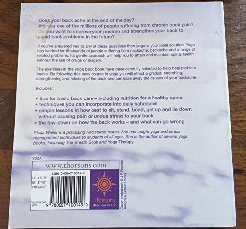 The Yoga Back Book: The Gentle – Paperback – VERY GOOD