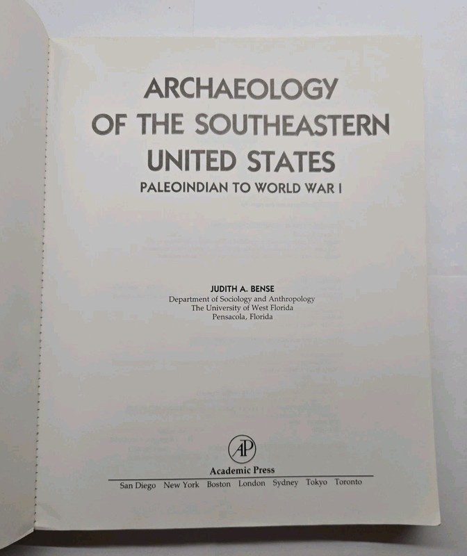 Archaeology of the Southeastern United States: Paleoindian to World War I Bense gallery