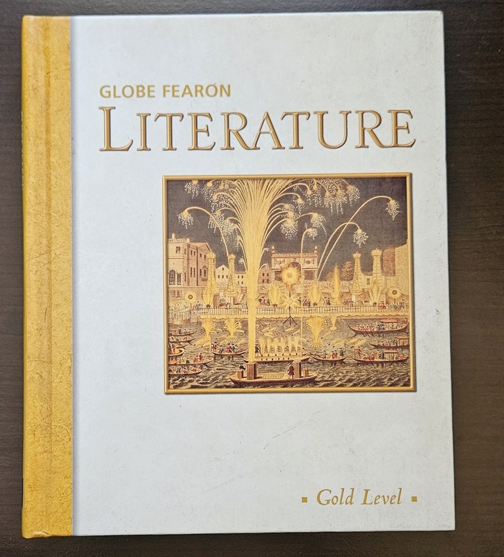 Globe Fearon British Literature Gold Level Hardcover Pearson Education Book 2001