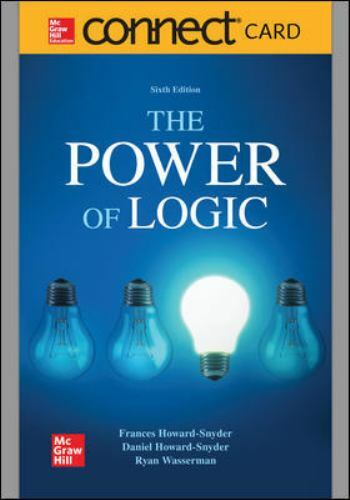 Power of Logic – Connect Access Card, Hardcover by Howard-Snyder, Frances; Ho…