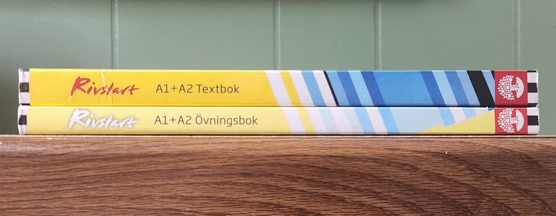 Rivstart A1+A2 Textbok & Ovningsbok Second Edition Scherrer Lindemalm Swedish gallery