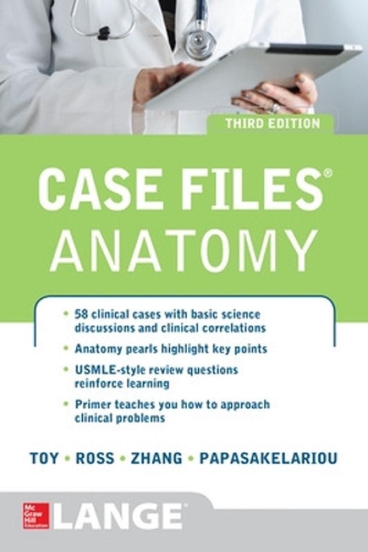 Case Files Anatomy 3/E by Eugene Toy (English) Paperback Book