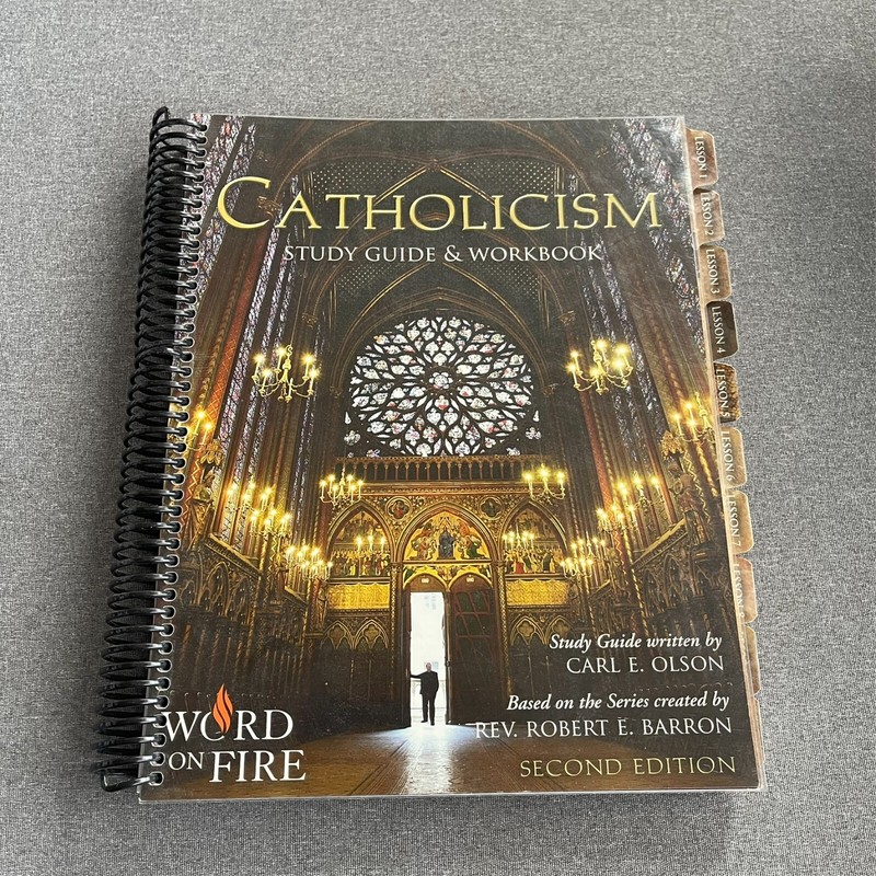 CATHOLICISM STUDY GUIDE & WORKBOOK by Carl E. Olson
