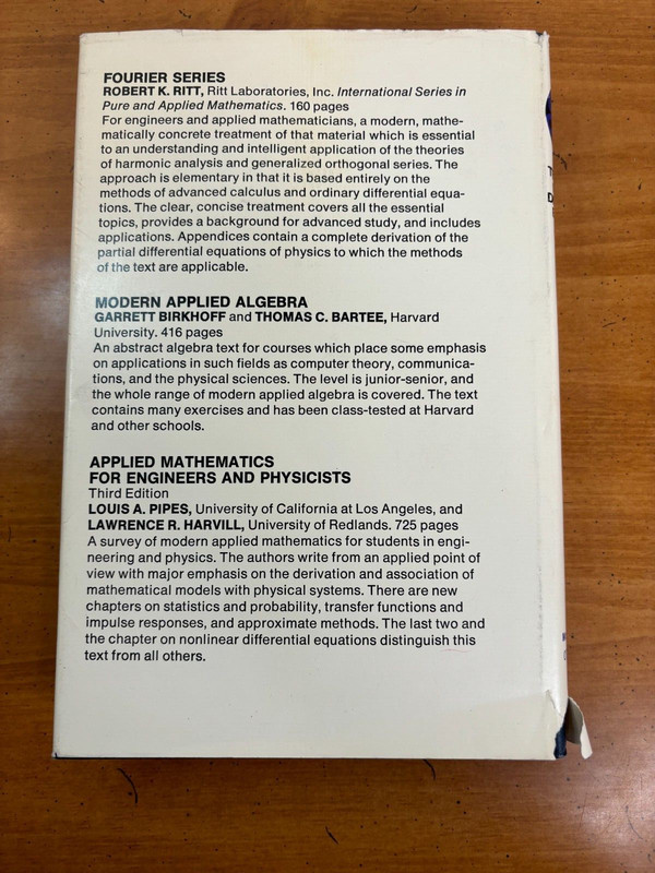 1971 Techniques in Partial Differential Equations by Chester - Hardcover 1st Ed gallery