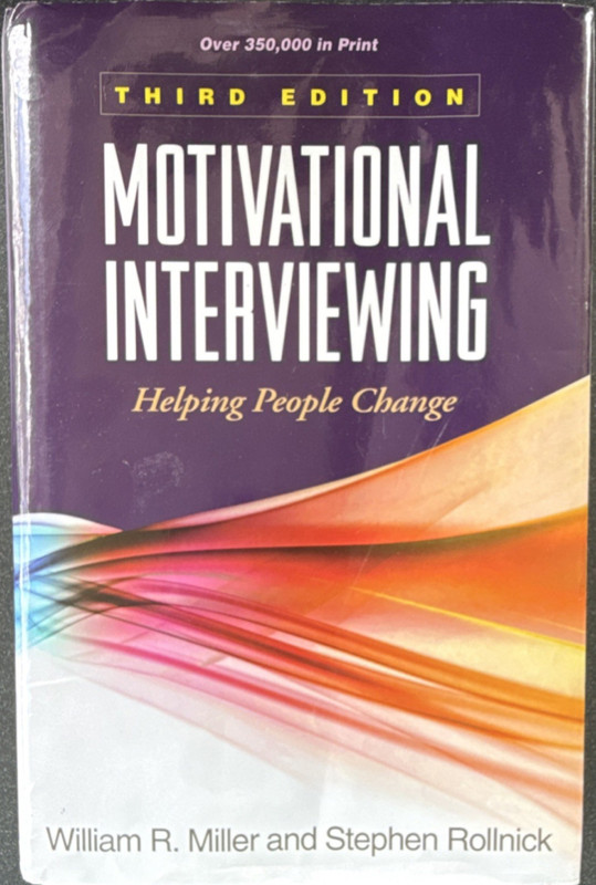 Motivational Interviewing Third Edition Miller Rollnick Guilford Press Hardcove…