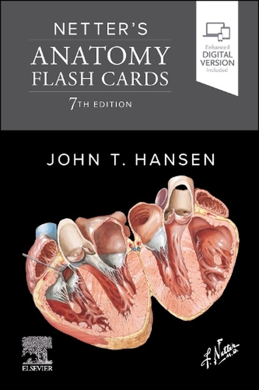 Netter’s Anatomy Flash Cards by John T. Hansen Cards Book