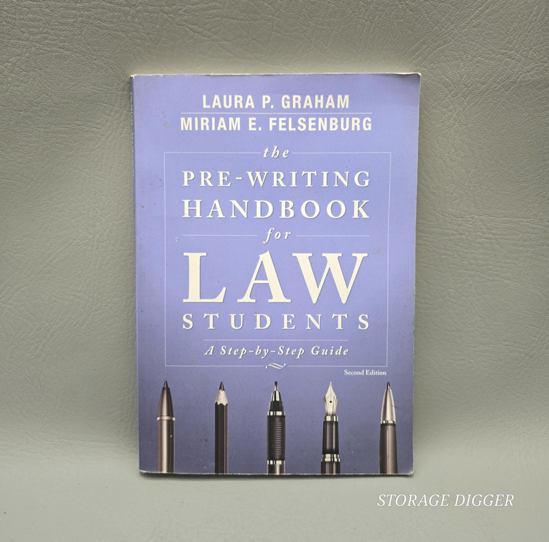 VTG The Pre-Writing Handbook for Law Students Step-by-Step Guide Book Paperback