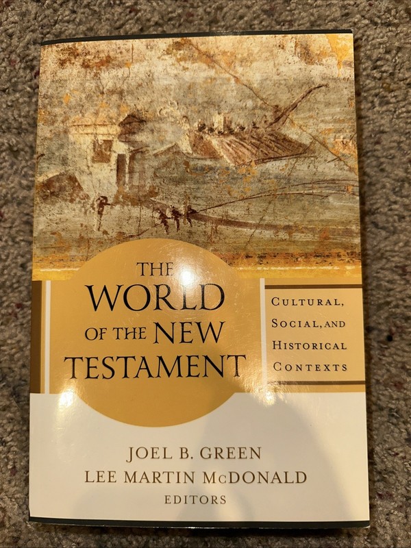 The World of the New Testament: Cultural, – Paperback, by Joel B. Green; – New h