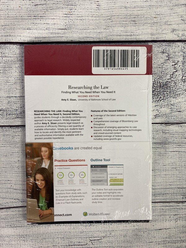 Aspen Coursebook Ser.: Researching the Law : Finding What You Need When You Need gallery