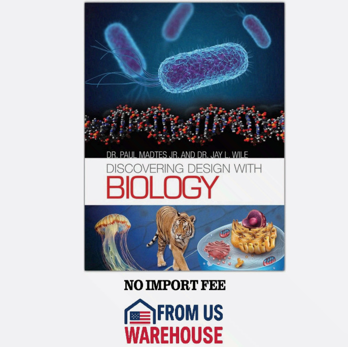 Discovering Design with Biology Textbook Berean Builders HS Science