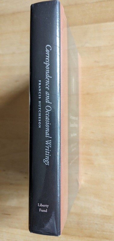 Correspondence and Occasional Writings of Francis Hutcheson, Hardcover by Hut... gallery